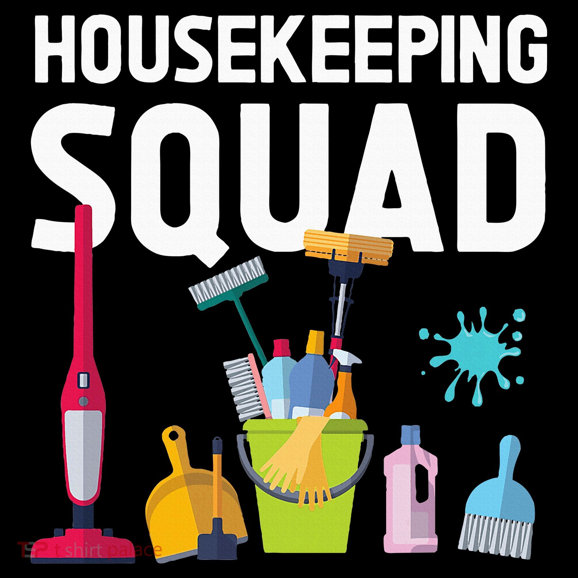 Housekeeping Squad For Housekeeper Cleaning Crew Bucket Hat
