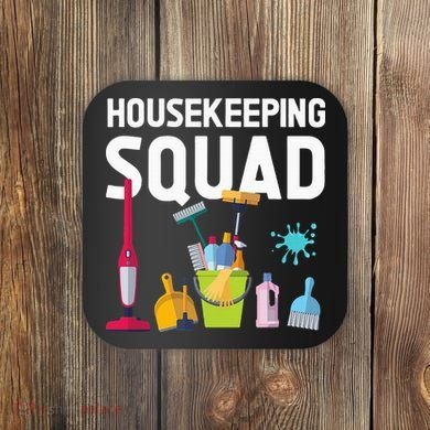Housekeeping Squad For Housekeeper Cleaning Crew Coaster