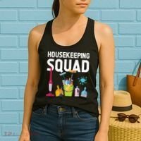 Housekeeping Squad For Housekeeper Cleaning Crew Women's Tank Top thumb 2