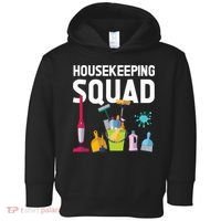 Housekeeping Squad For Housekeeper Cleaning Crew Toddler Hoodie thumb 0