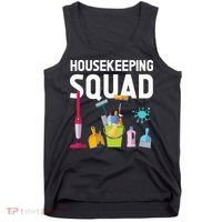 Housekeeping Squad For Housekeeper Cleaning Crew Tank Top thumb 0