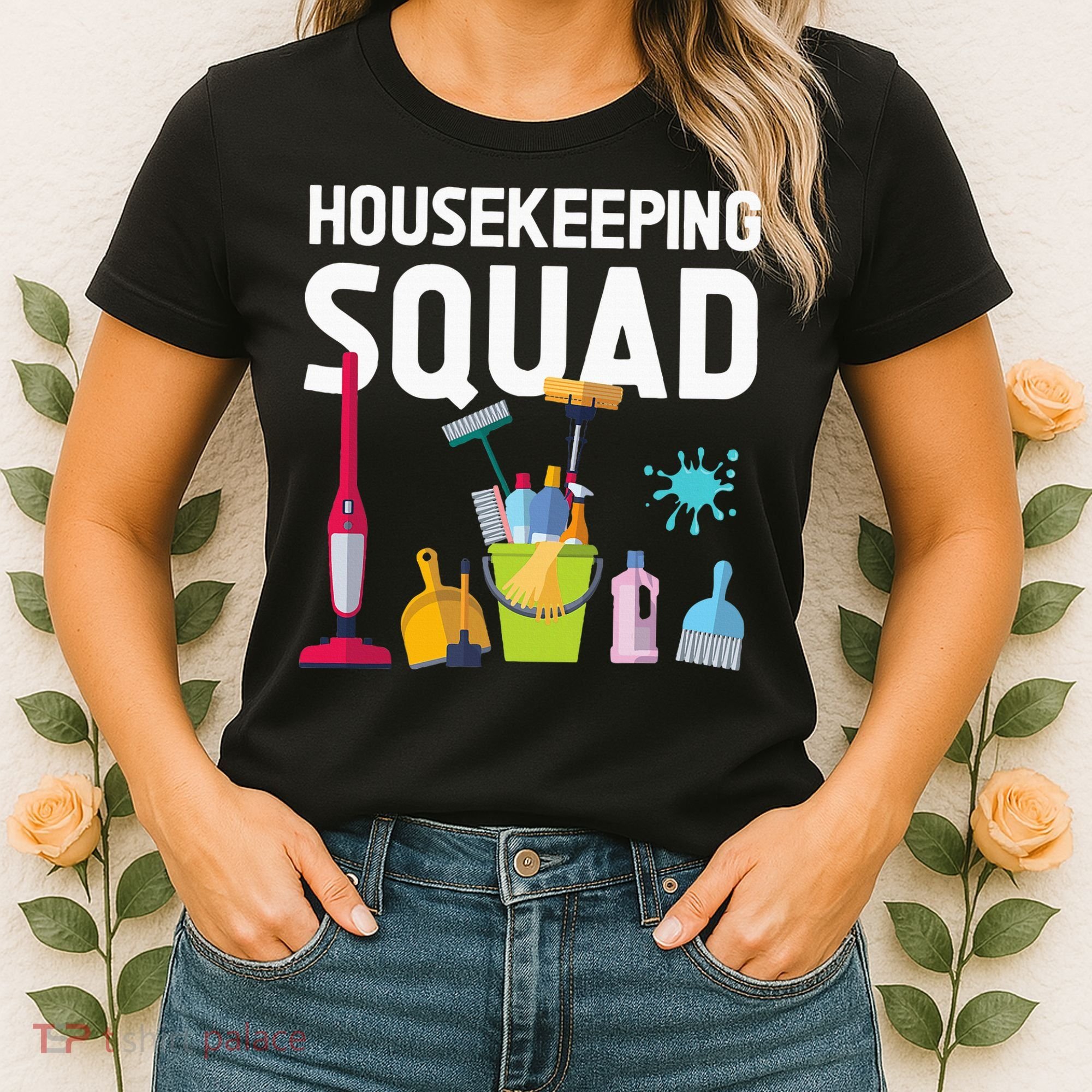 Housekeeping Squad For Housekeeper Cleaning Crew Women's T-Shirt
