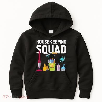 Housekeeping Squad For Housekeeper Cleaning Crew Kids Hoodie