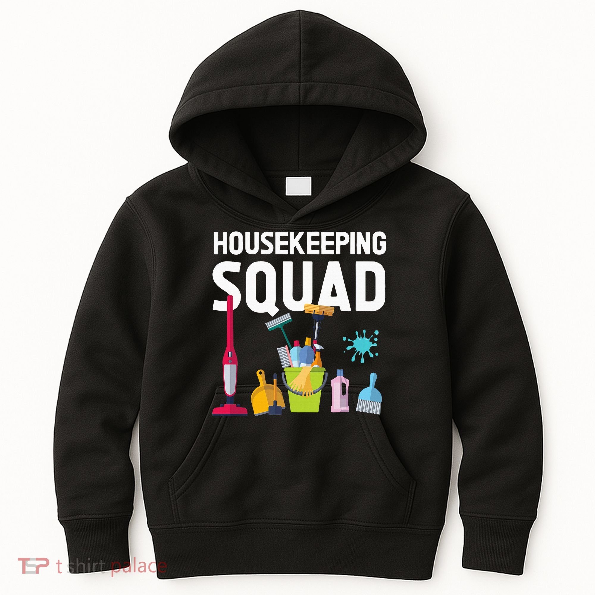 Housekeeping Squad For Housekeeper Cleaning Crew Kids Hoodie