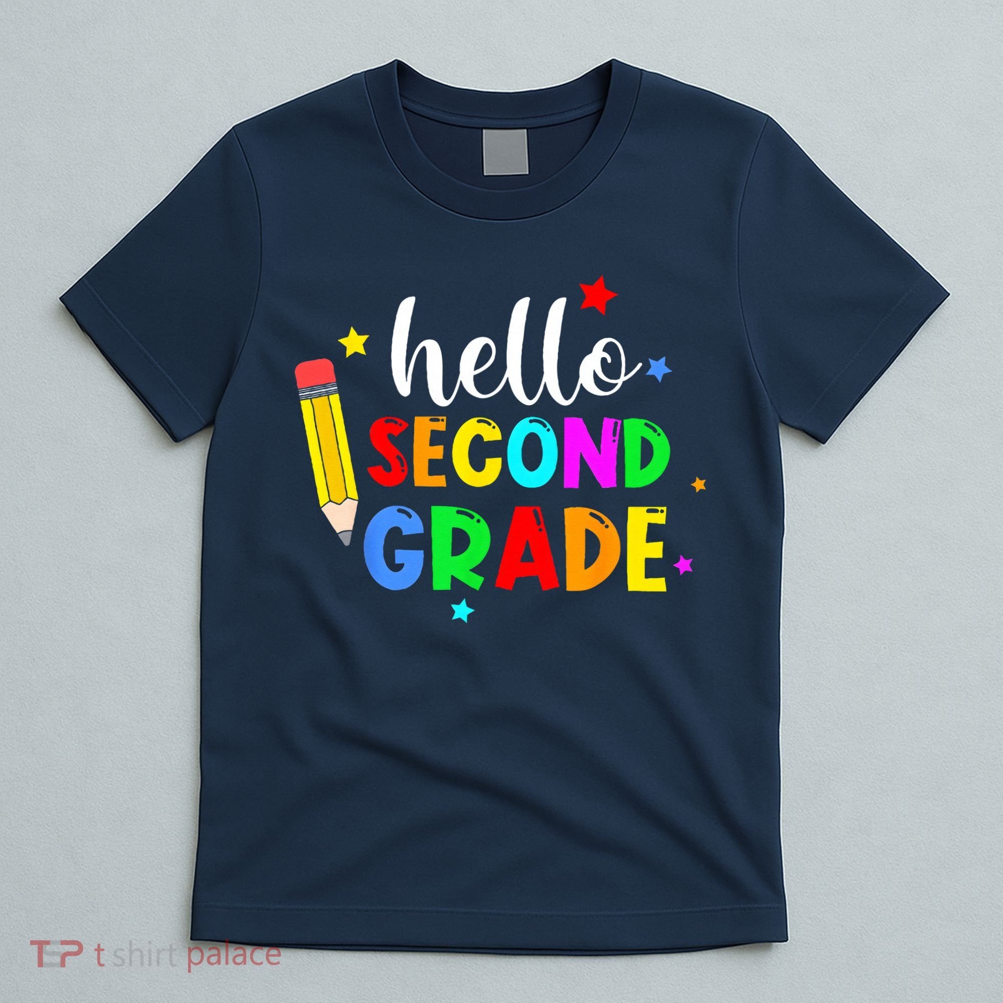 Hello Second Grade Welcome Back to School Teacher T-Shirt