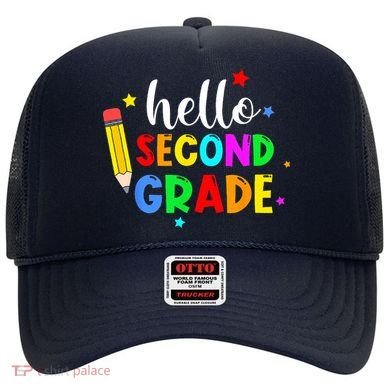 Hello Second Grade Welcome Back to School Teacher Hat