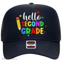 Hello Second Grade Welcome Back to School Teacher Hat thumb 0