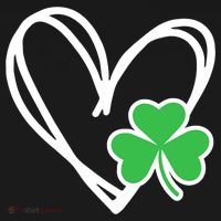Heart Shamrock Girl St Patricks Day Baby Boy Women's Tank Top thumb 5