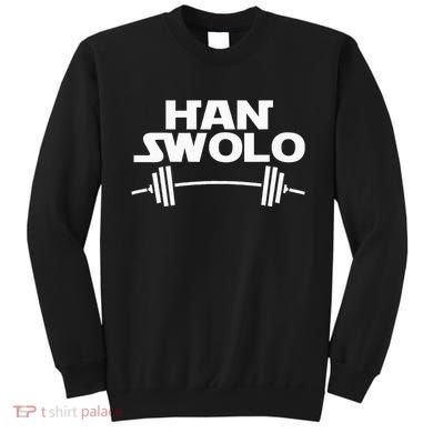 Han Swolo Gym Weightlifting Sweatshirt