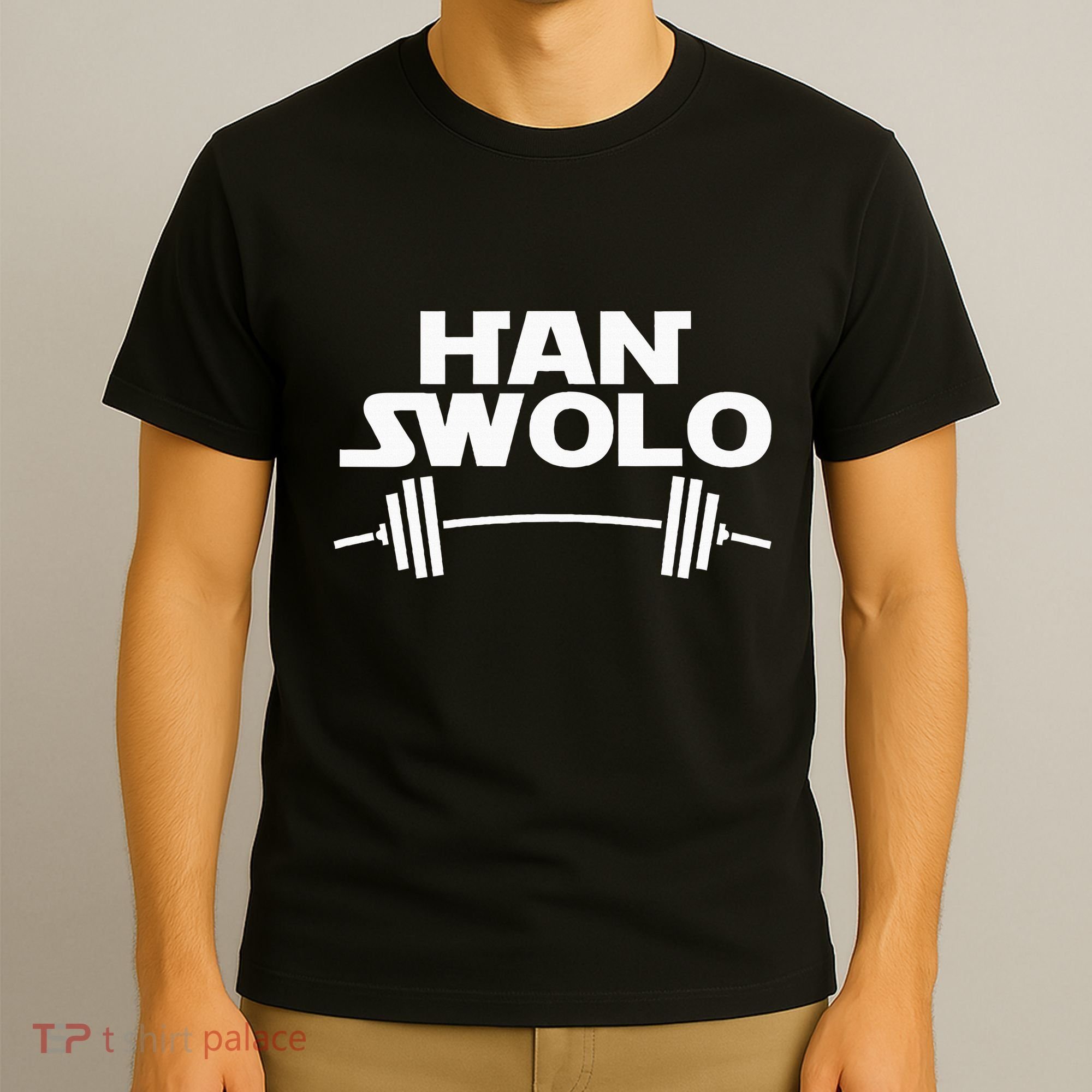 Han Swolo Gym Weightlifting T-Shirt