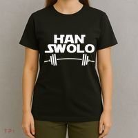 Han Swolo Gym Weightlifting T-Shirt thumb 4