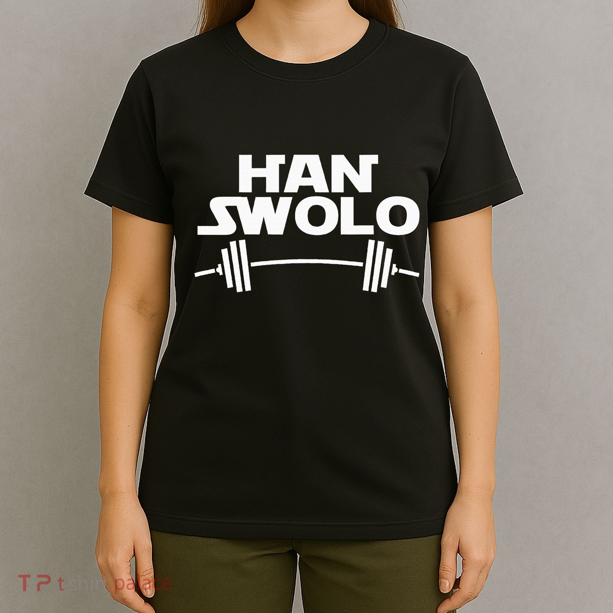 Han Swolo Gym Weightlifting T-Shirt