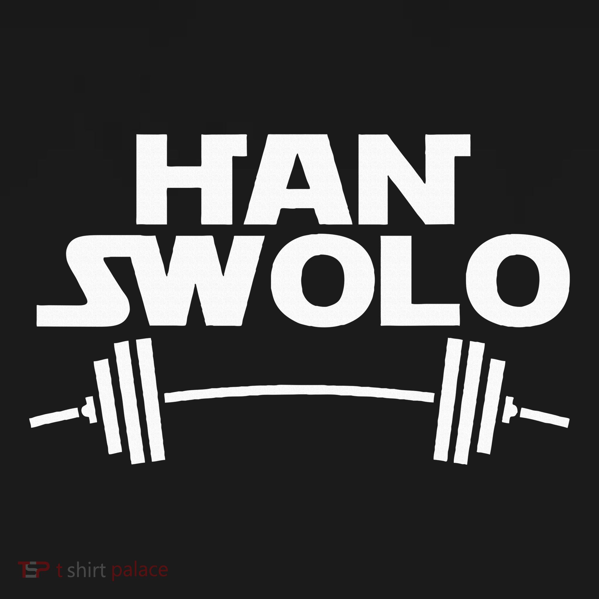Han Swolo Gym Weightlifting Baby Bodysuit