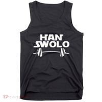 Han Swolo Gym Weightlifting Tank Top thumb 0