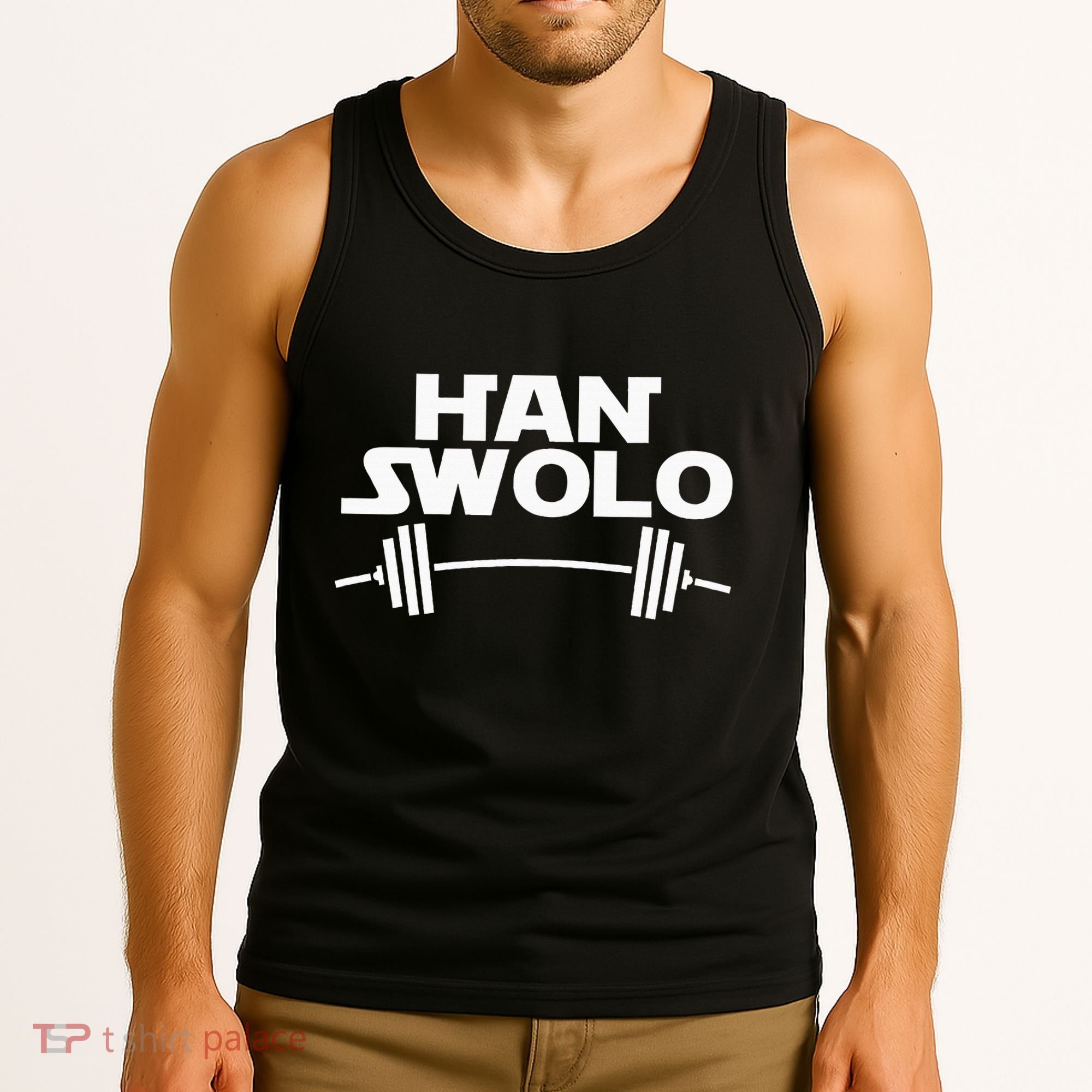 Han Swolo Gym Weightlifting Tank Top