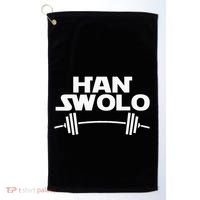 Han Swolo Gym Weightlifting Golf Towel thumb 0