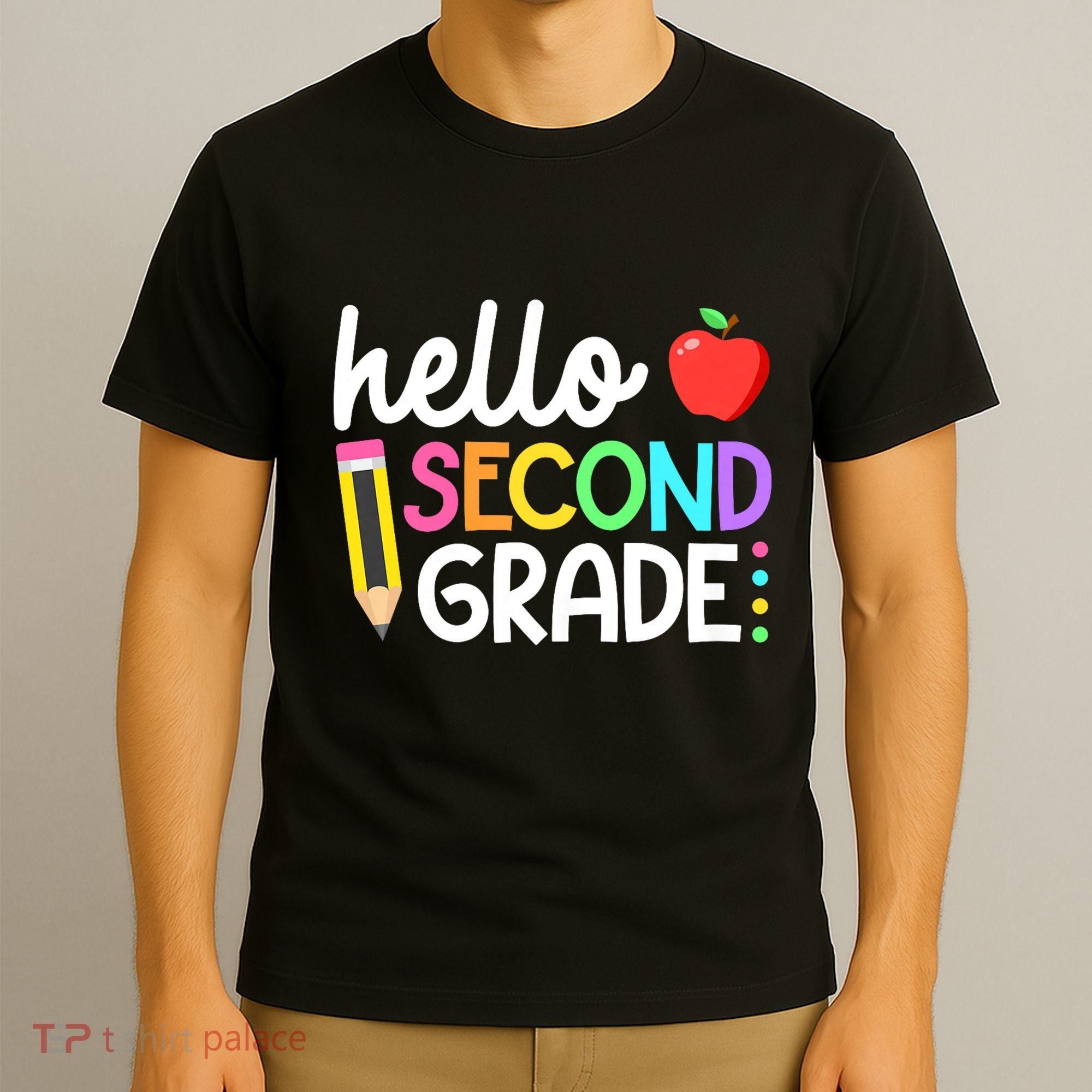 Hello Second Grade Team 2nd Grade Back To School Teacher T-Shirt