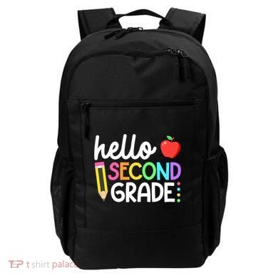 Hello Second Grade Team 2nd Grade Back To School Teacher Backpack