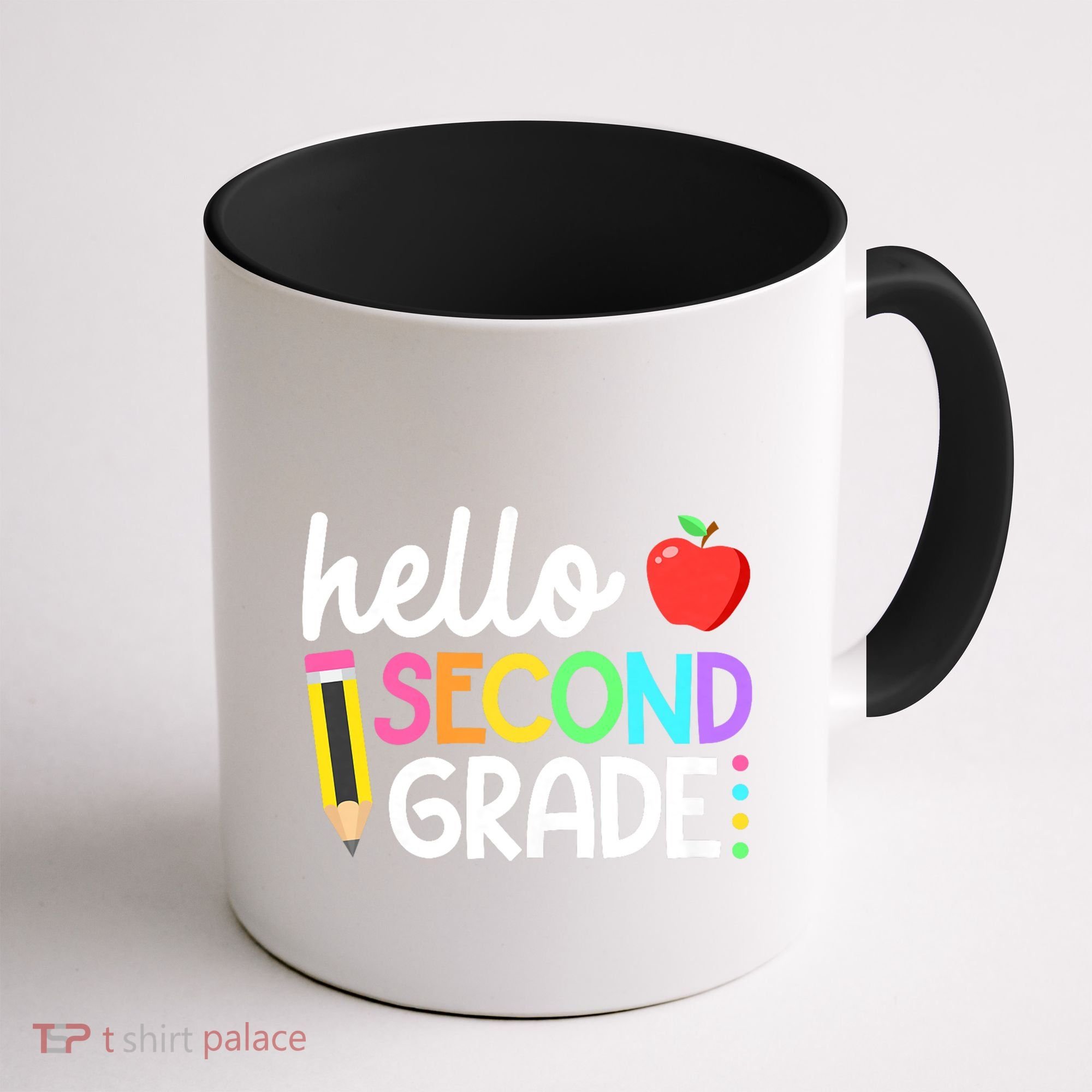Hello Second Grade Team 2nd Grade Back To School Teacher Coffee Mug