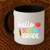Hello Second Grade Team 2nd Grade Back To School Teacher Coffee Mug thumb 2