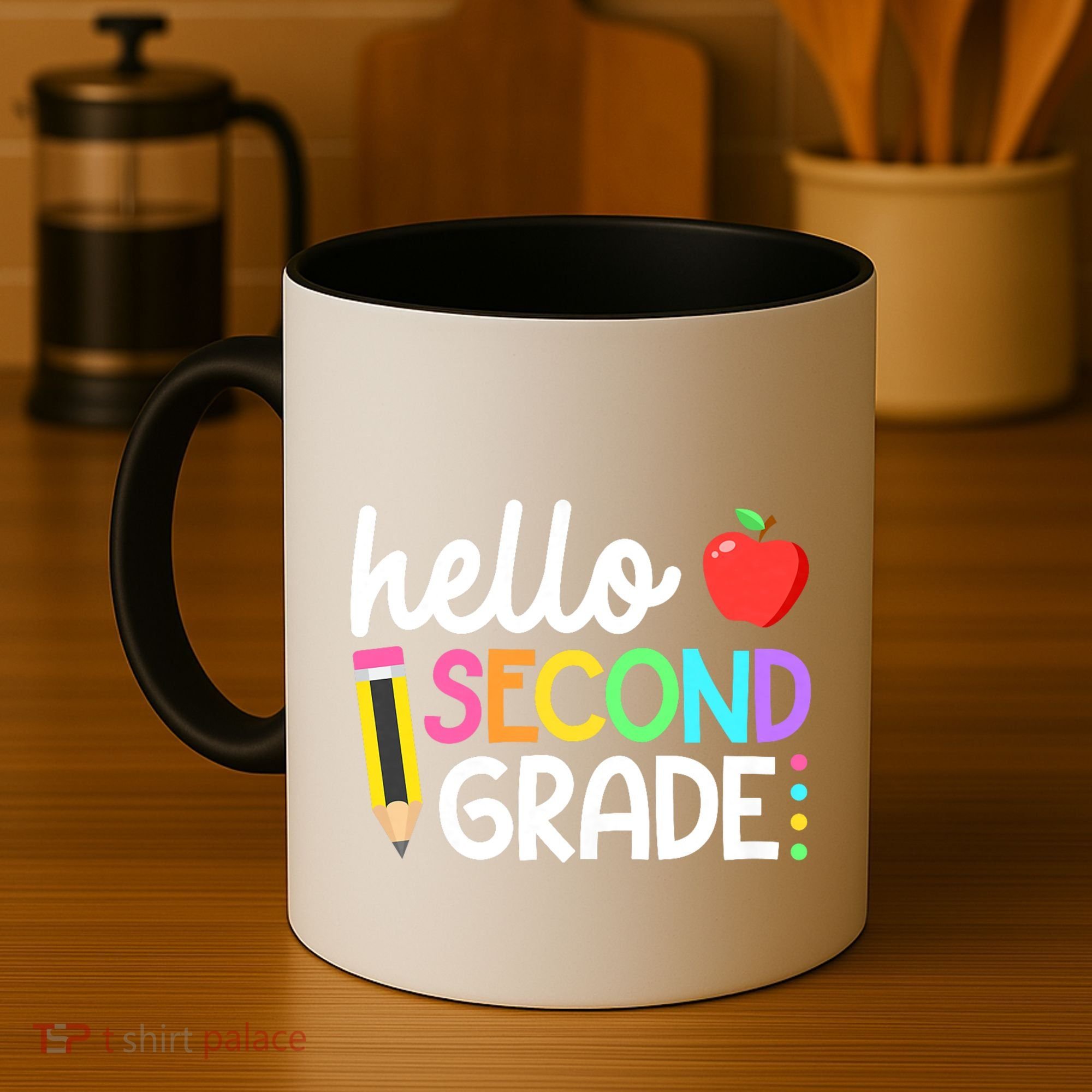 Hello Second Grade Team 2nd Grade Back To School Teacher Coffee Mug