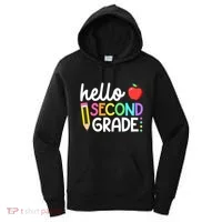 Hello Second Grade Team 2nd Grade Back To School Teacher Women's Hoodie thumb 0