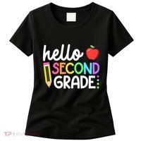 Hello Second Grade Team 2nd Grade Back To School Teacher Women's T-Shirt thumb 0