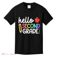 Hello Second Grade Team 2nd Grade Back To School Teacher Kids T-Shirt thumb 0