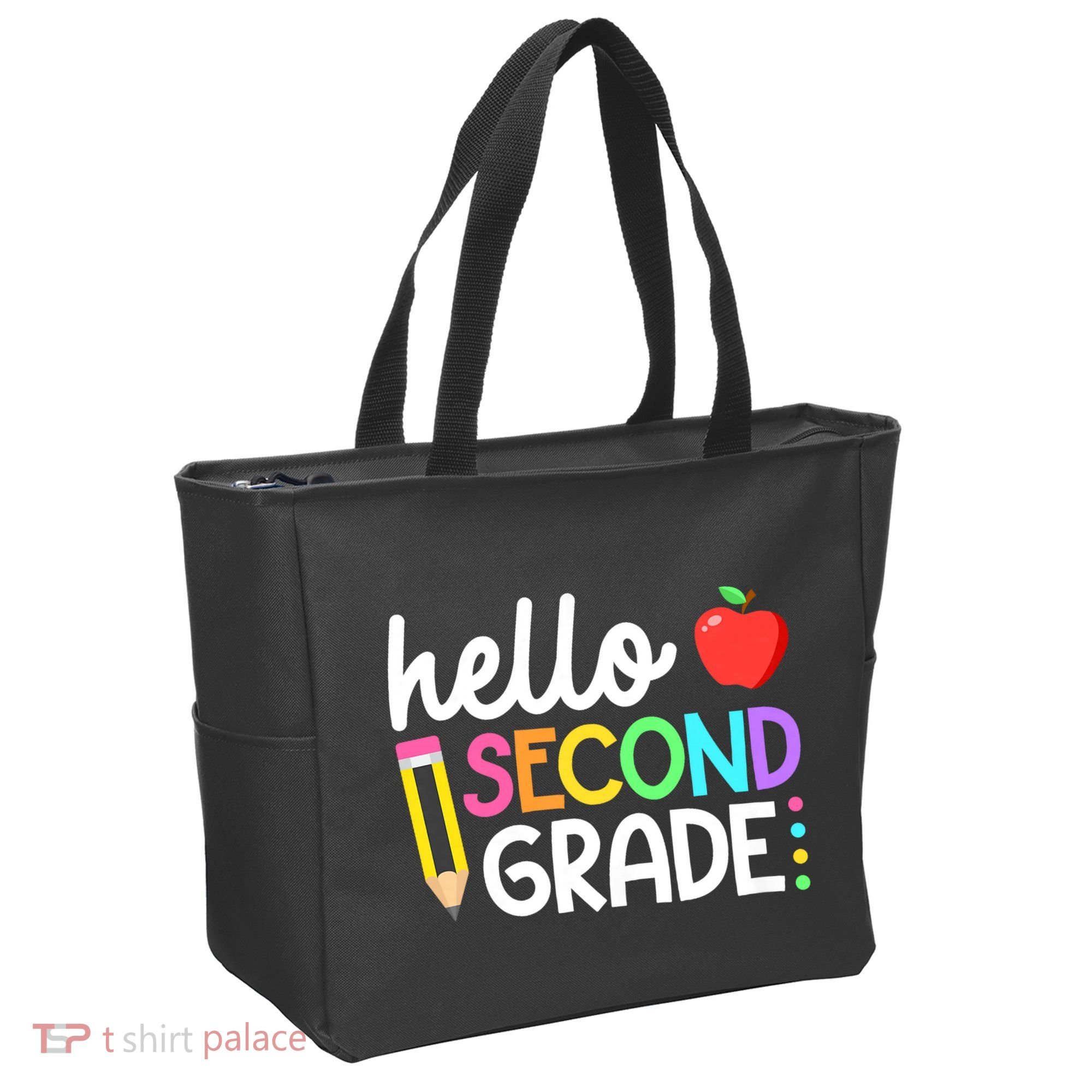 Hello Second Grade Team 2nd Grade Back To School Teacher Tote Bag