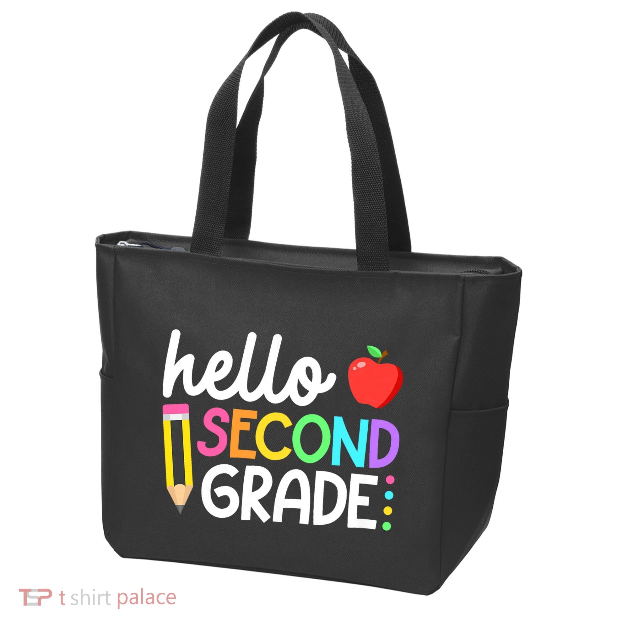 Hello Second Grade Team 2nd Grade Back To School Teacher Tote Bag