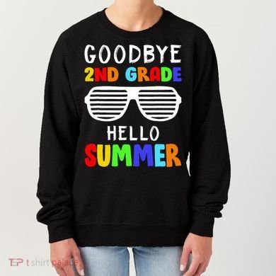 Hello Summer Goodbye 2nd Grade Cool Women's Sweatshirt