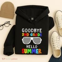 Hello Summer Goodbye 2nd Grade Cool Hoodie thumb 4