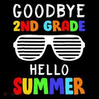 Hello Summer Goodbye 2nd Grade Cool Sweatshirt thumb 3