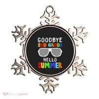 Hello Summer Goodbye 2nd Grade Cool Ornament thumb 0