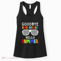 Hello Summer Goodbye 2nd Grade Cool Women's Tank Top thumb 0