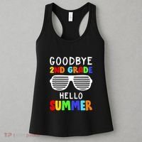 Hello Summer Goodbye 2nd Grade Cool Women's Tank Top thumb 3