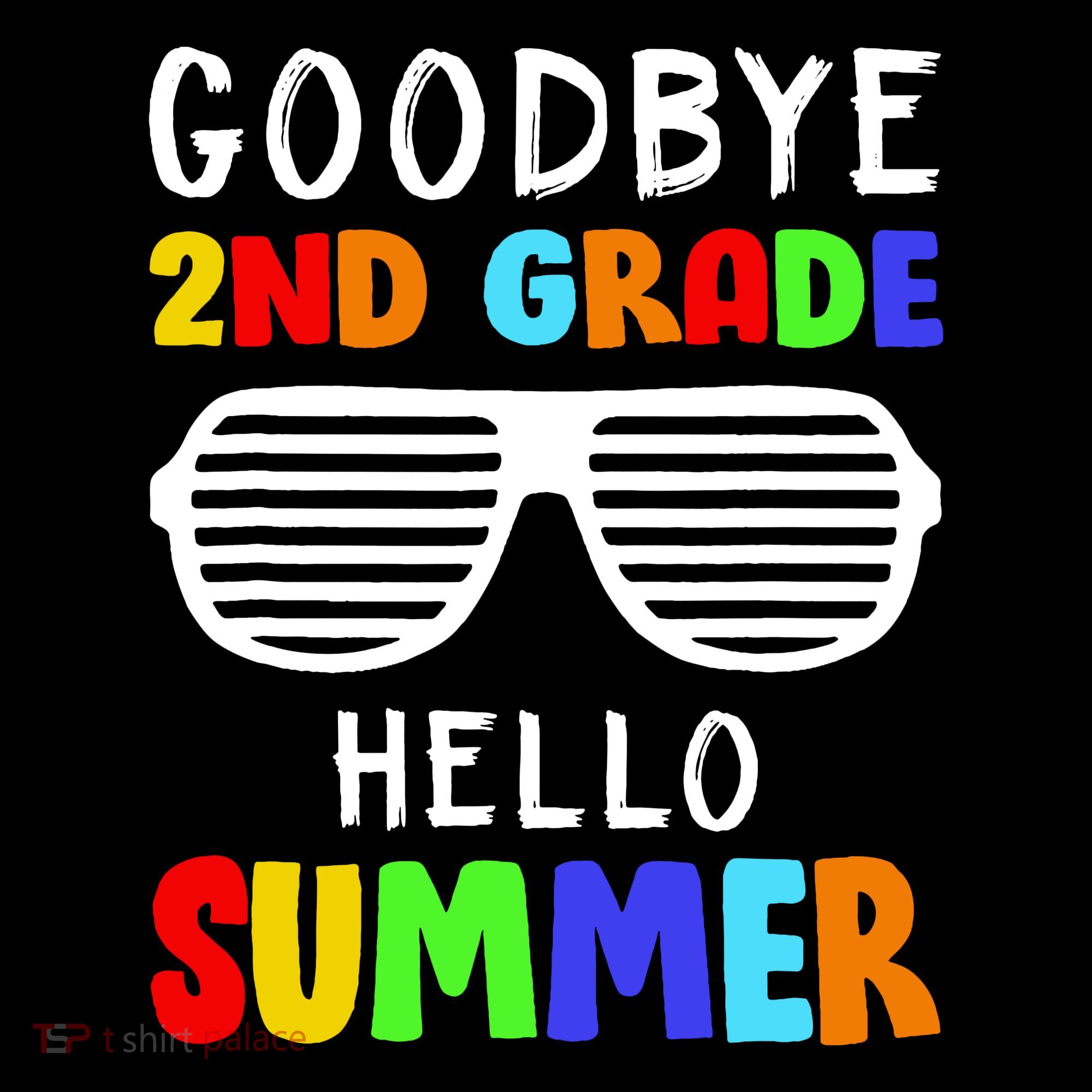 Hello Summer Goodbye 2nd Grade Cool Baby Bodysuit