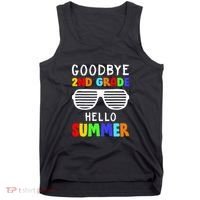 Hello Summer Goodbye 2nd Grade Cool Tank Top thumb 0