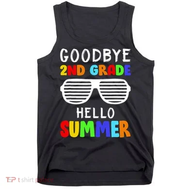 Hello Summer Goodbye 2nd Grade Cool Tank Top