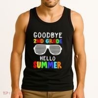 Hello Summer Goodbye 2nd Grade Cool Tank Top thumb 3