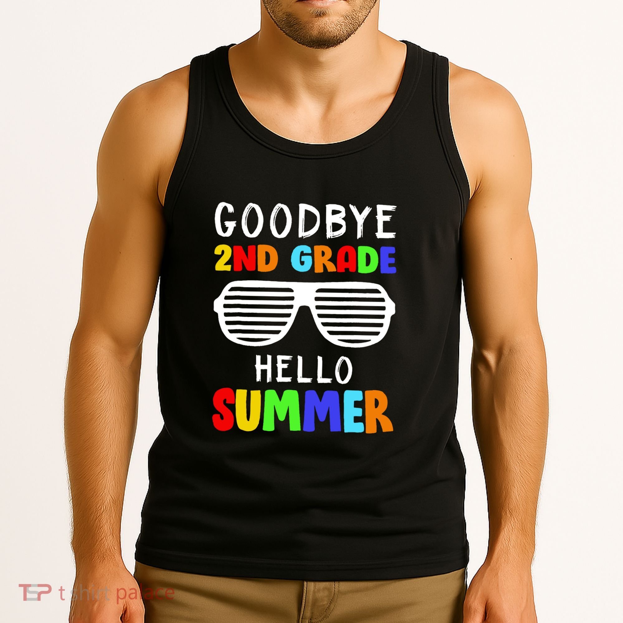 Hello Summer Goodbye 2nd Grade Cool Tank Top