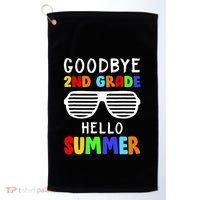 Hello Summer Goodbye 2nd Grade Cool Golf Towel thumb 0