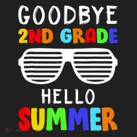 Hello Summer Goodbye 2nd Grade Cool Golf Towel thumb 3