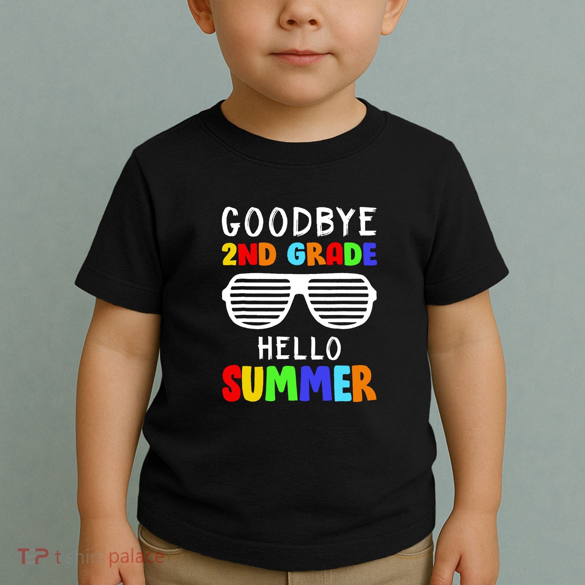 Hello Summer Goodbye 2nd Grade Cool Toddler T-Shirt