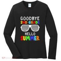 Hello Summer Goodbye 2nd Grade Cool Women's Long Sleeve Shirt thumb 0