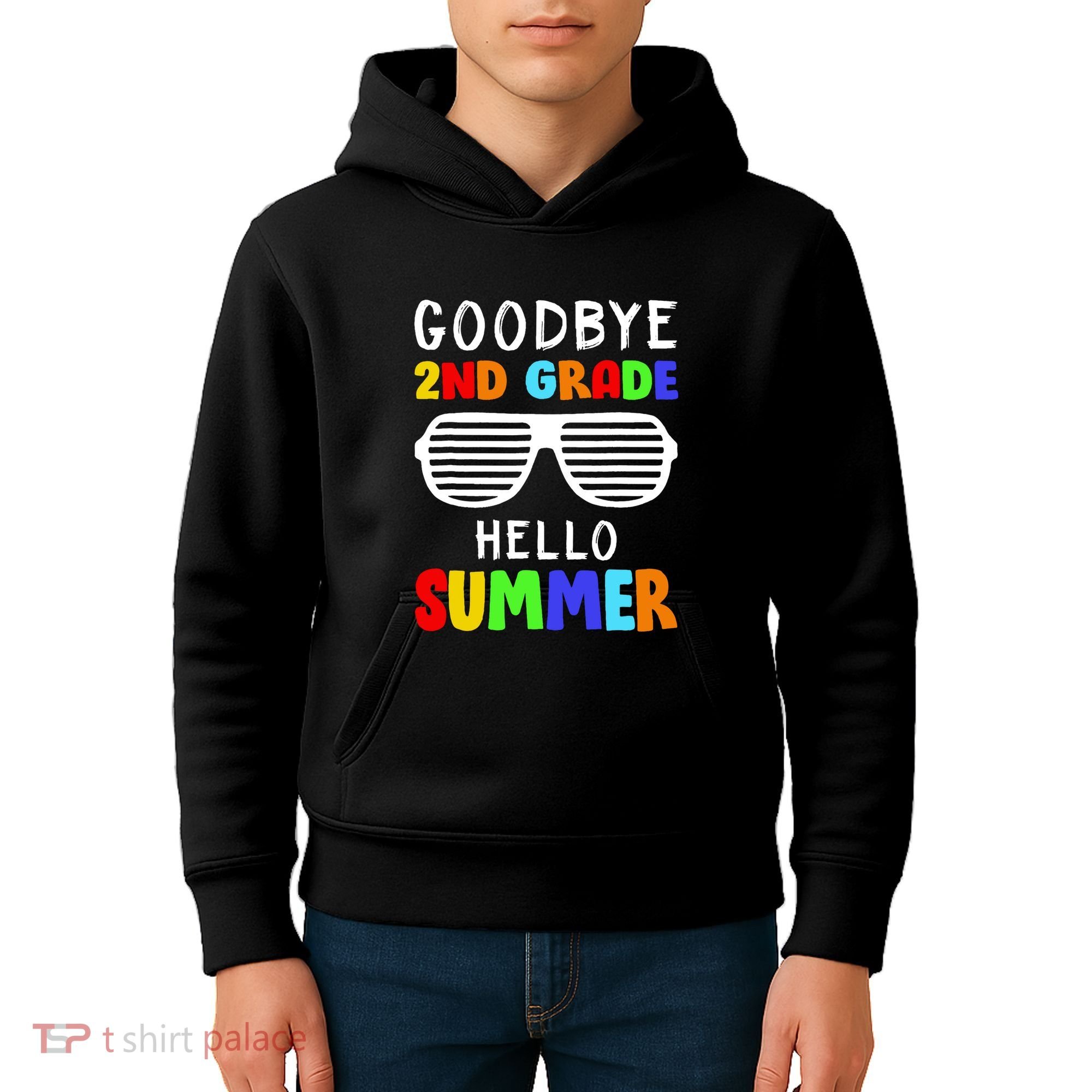 Hello Summer Goodbye 2nd Grade Cool Kids Hoodie