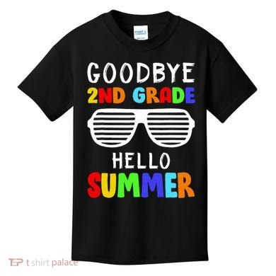 Hello Summer Goodbye 2nd Grade Cool Kids T-Shirt