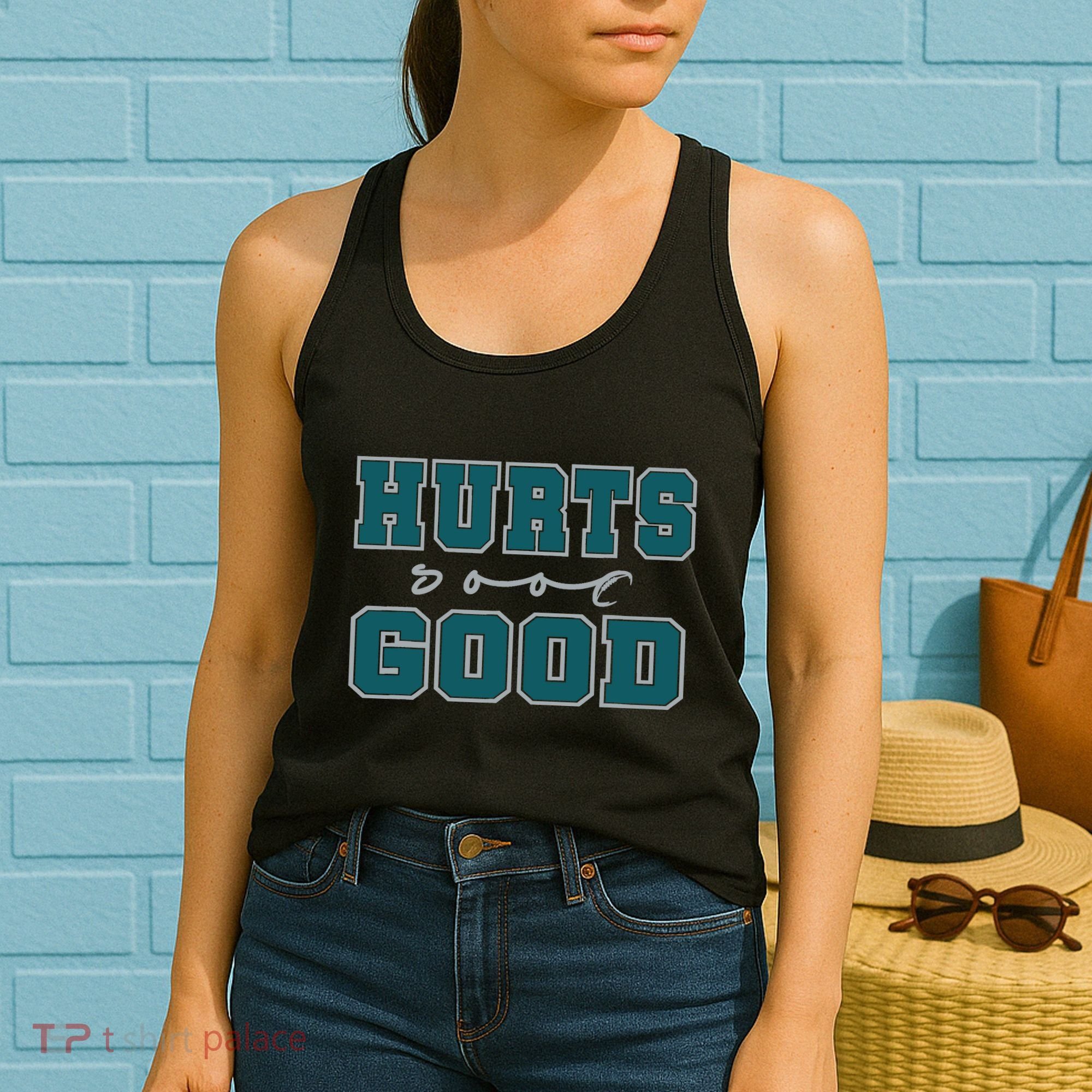 Hurts So Good Funny Meme Saying Graphic For Family Women's Tank Top