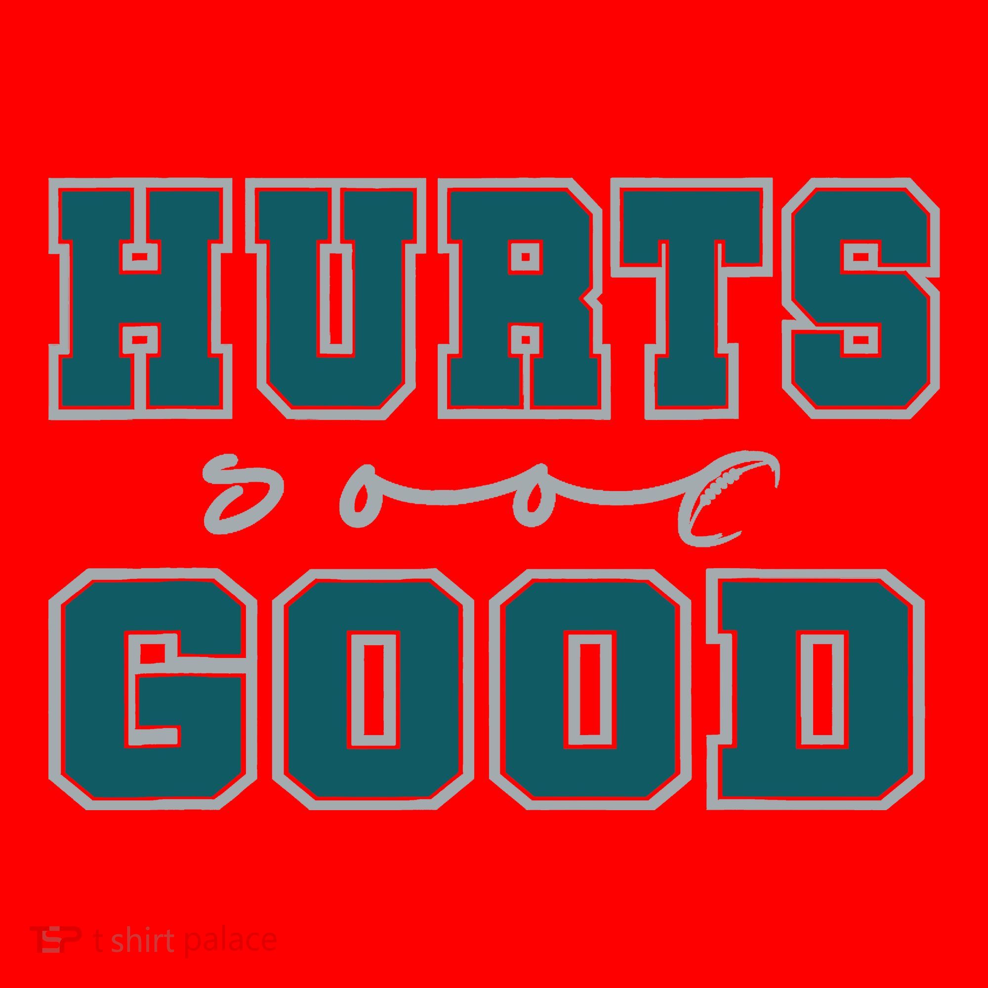 Hurts So Good Funny Meme Saying Graphic For Family Santa Hat