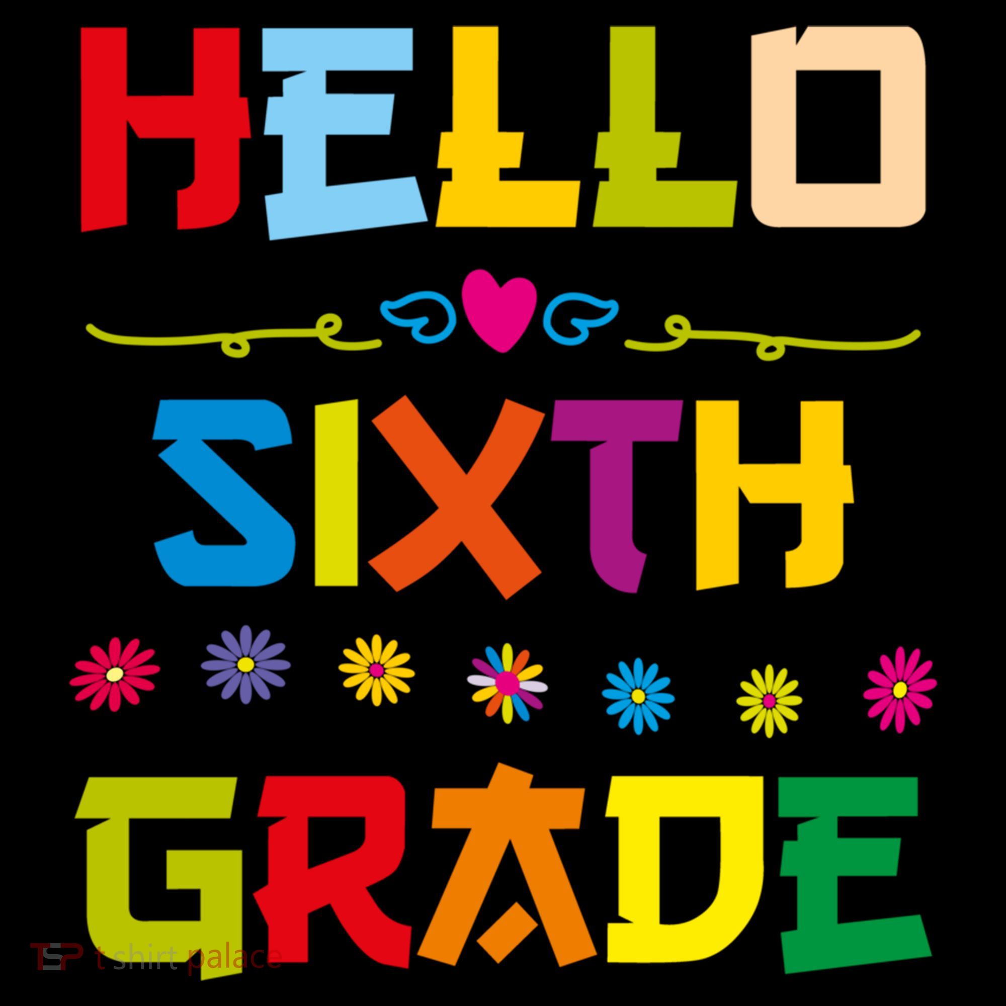 Hello Sixth Grade Back To School 6Th Grade Squad Students Gift Pajama Set